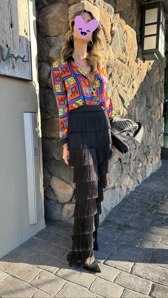 Ms. Chen's tailoring work - fringe